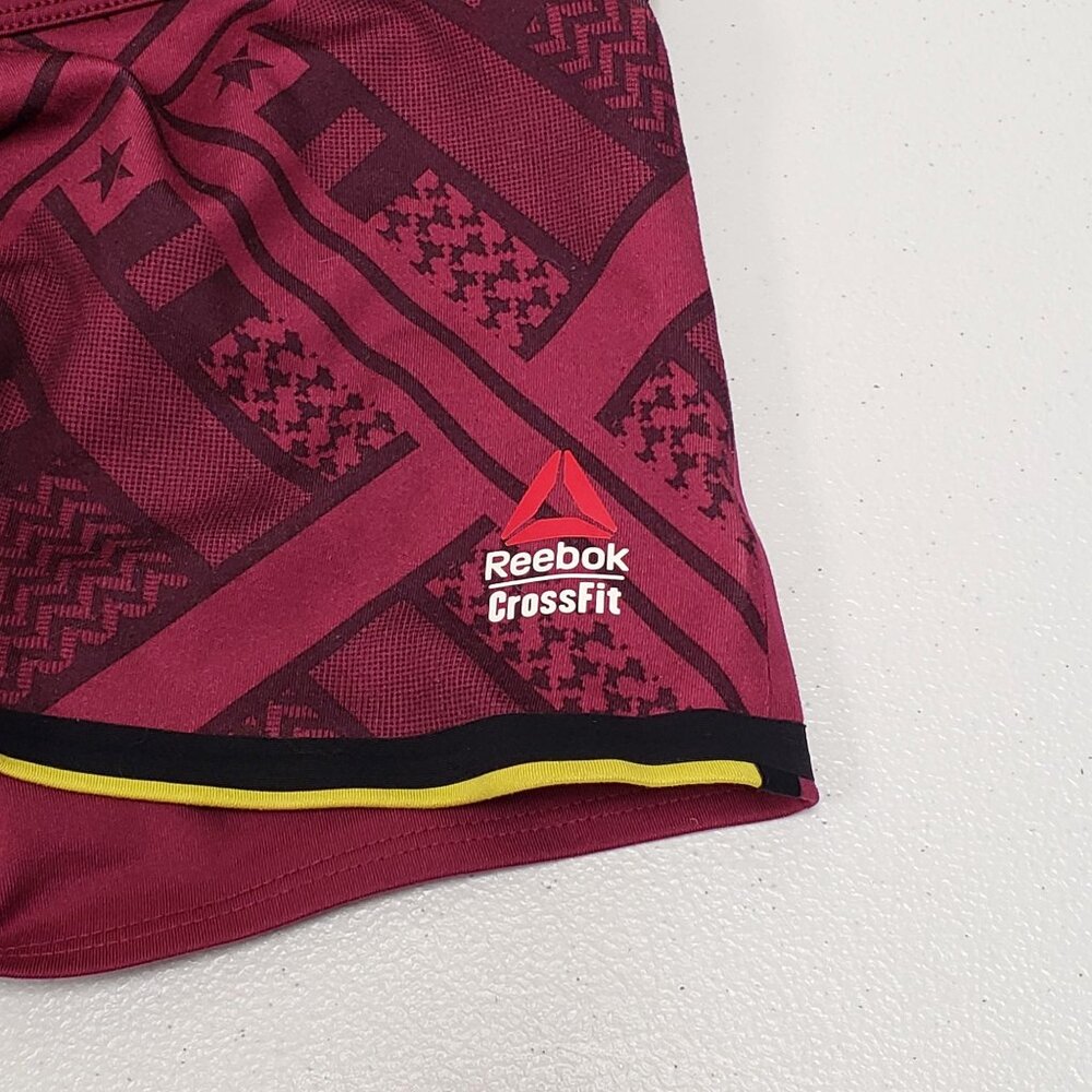 Reebok CrossFit Womens Shorts Plum Size Small - Picture 3 of 7